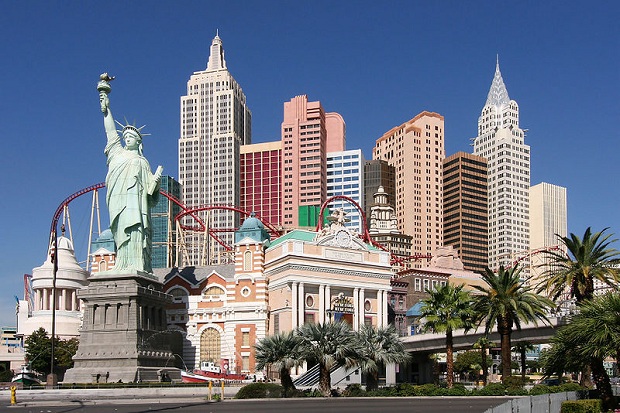 Las Vegasin näkemys New Yorkista. (kuva: user:Flicka CC-SA)