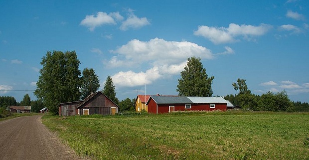 Leivonmäen maalaisidylliä. (kuva: Fanny Schertzer CC-SA)