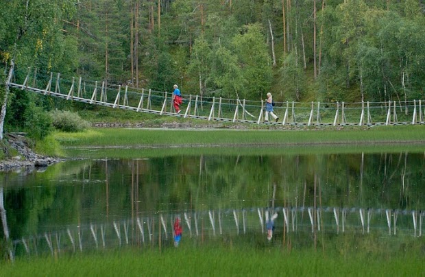 Karhunkierros Kesäinen karhunkierros Rukalla