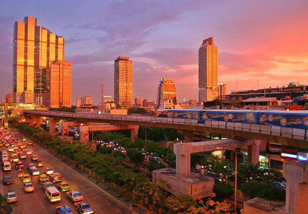 Aurigonlasku Bangkokissa