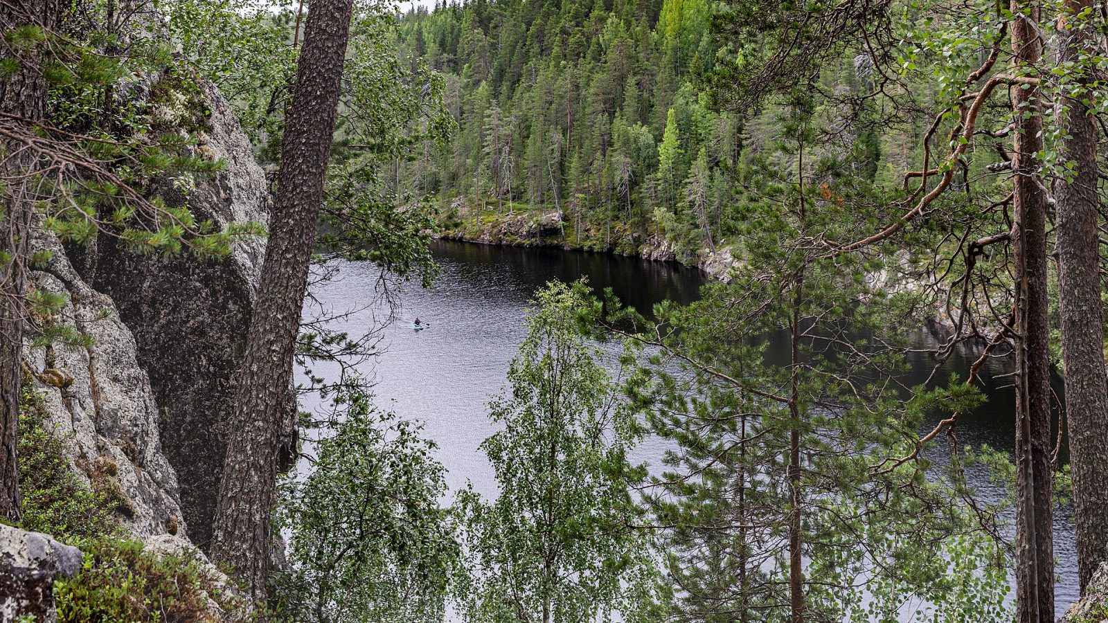 Hossan kansallispuisto: Julma-Ölkky, Värikallio ja melonta