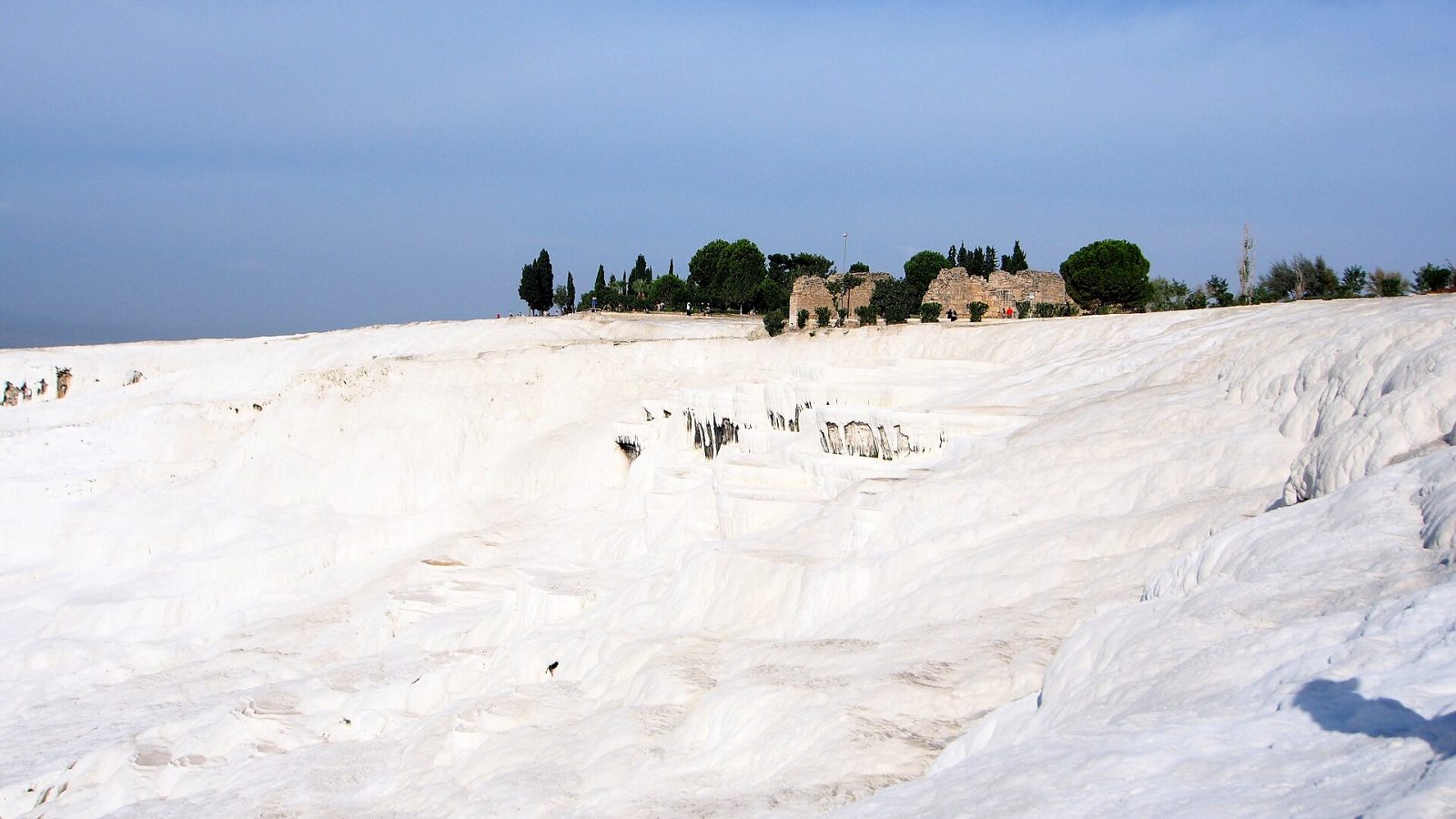 Pamukkale: travertiinit, Hierapolis, liput ja vinkit