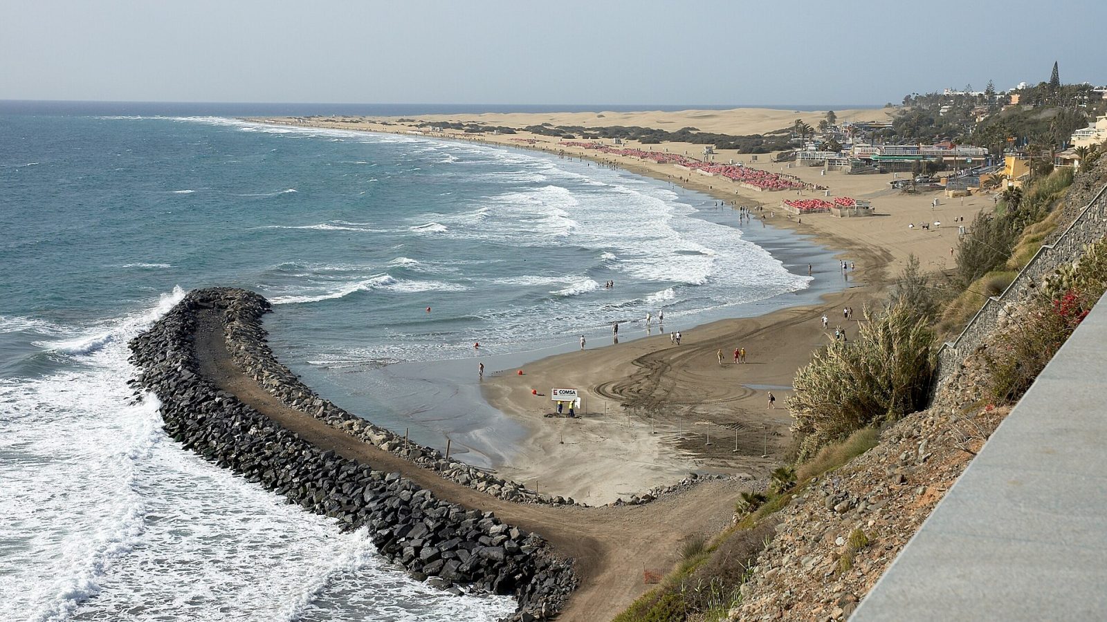 Playa del Inglés matkaopas: ranta, alueet ja iltaelämä