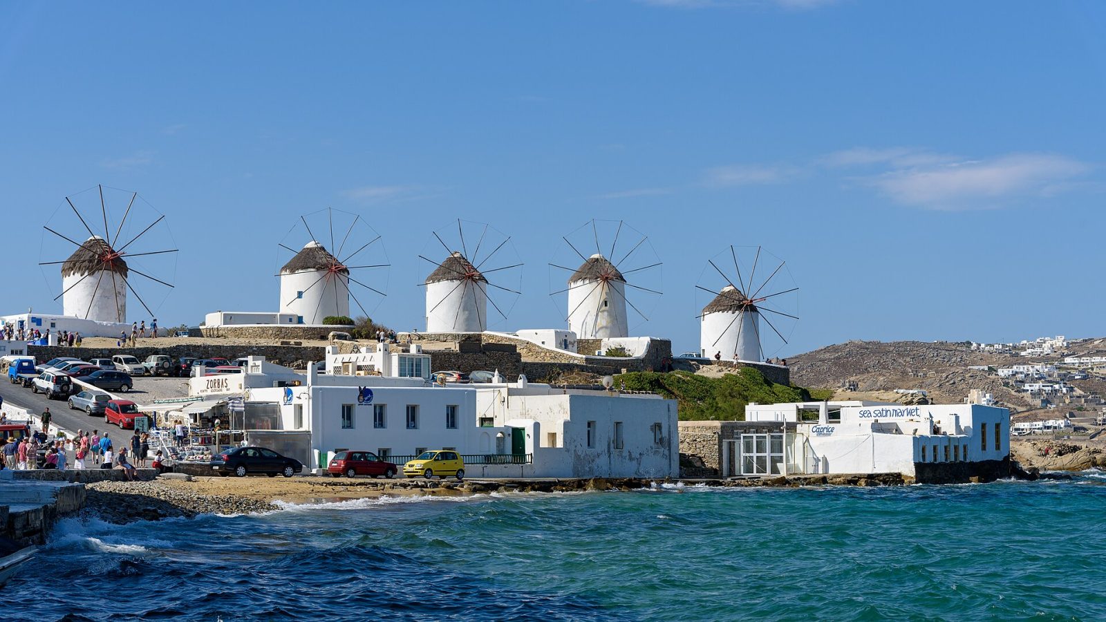 Mykonos matkaopas: Chora, rannat, Delos ja yöelämä